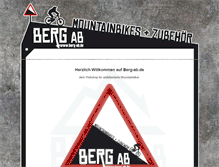 Tablet Screenshot of berg-ab.de